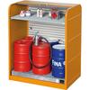 Safety shutter cabinet, 1294x870x1610, orange